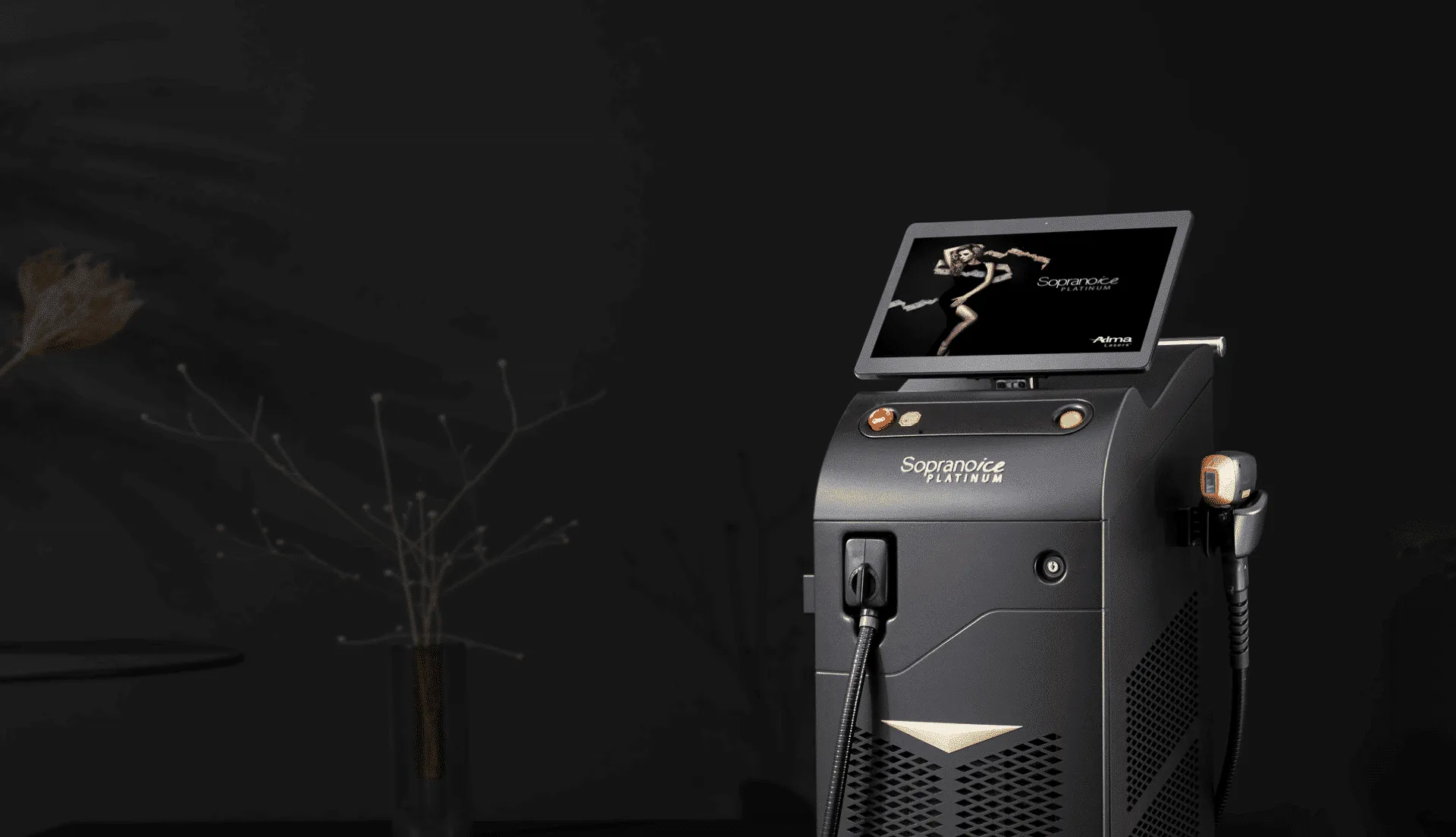 Soprano ICE Platinum laser hair removal system by Alma Lasers used for advanced hair removal treatments in Kirkland, WA.